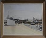 Paul NASSIVET (1904-1977)
L'Ile d'Yeu, bateaux à Port Joinville
Huile sur toile...