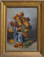Eugène Henri CAUCHOIS (1850-1911)
Bouquet de fleurs
Huile sur toile signée en...