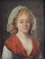 Jean François GARNERAY (1755-1837) attribué à. 
Portrait dit de madame...