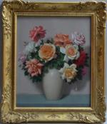 Gaston Albert LAVRILLIER (1885-1958)
Vase de roses
Pastel signé en bas à...