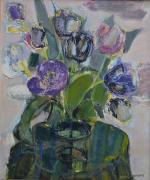 Gabriel DESCHAMPS (1919-?)
Bouquet de fleurs
Huile sur toile signée en bas...