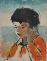 Jean BRUNEAU (1921-2001)
Jeune enfant, 1970. 
Gouache signée en bas à...