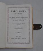 MISSEL dit paroissien romain, recouvert de plaques d'ivoire
1867
H.: 11.5 cm...