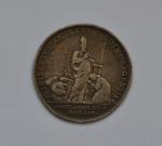 JETON en argent, Confrérie de Saint Romain, 1711. 3 cm...