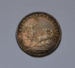 JETON en argent, Louis XV. 2,9 cm 5,1 gr
