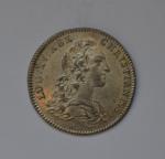 JETON en argent, Louis XV, Batiments du roi, 1743. 3,1...