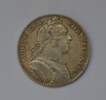 JETON en argent, Louis XV, Etats de Bourgogne, 1749. 3,1...