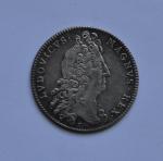 JETON en argent, Louis XIV, Galères, 1700. 3 cm 7...