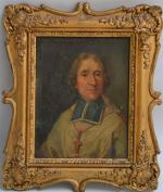 ECOLE FRANCAISE du XIXème
Portrait d'ecclésiastique
Cuivre
17.5 x 13.5 cm