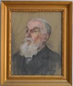 Betsy DAIGNE (fin XIXème - début XXème)
Portrait d'homme
Crayon gras signé...