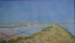 Emile Louis GUILLAUME (1900-1975)
Guérande, les marais salants
Huile sur toile signée...