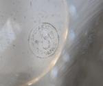 BACCARAT
Vase évasé en cristal, signé de la pastille ronde
H.: 25...
