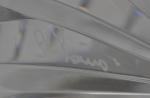 SAINT LOUIS
Coupe en cristal taillé, signée
H.: 8 cm D.: 20...