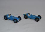 Dinky Toys France - 2 véhicules - talbot lago course