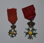 France Ordre de la Légion d'honneur, IInd Empire. Lot de...