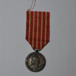 France Médaille de la Campagne d'Italie, 1859. Argent, ruban.