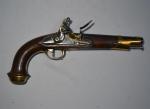 Pistolet de Garde du Corps du Roi, modèle 1814. Canon...