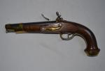 Pistolet de Garde du Corps du Roi, modèle 1814. Canon...