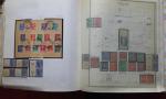 Dans un gros album Thiaude, collection très avancée de timbres...