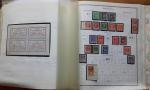Dans un gros album Thiaude, collection très avancée de timbres...