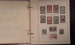 Dans un gros album MOC, collection de timbres de FRANCE...