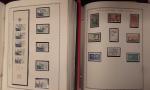Dans 4 classeurs Yvert & Tellier rouge, collection de timbres...