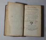Ensemble de petits volumes XVIIIème:
- Pièces intéressantes et peu connues....
