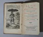 La vie et les aventures de Robinson Crusoé. Paris, 1768...