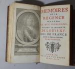 Ensemble de petits volumes XVIIIème: 
- Annales galantes de la...