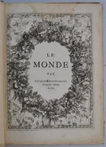 SANSON, N.Le Monde par Nicolas Sanson d'Abbeville, Geographe ordinaire du...