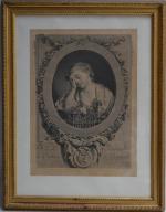 d'après Jean-Baptiste GREUZE (1725-1805), 
gravé par Jean Jacques FLIPART (1719-1782)
Jeune...