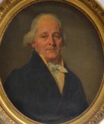 ECOLE FRANCAISE fin XVIIIème - début XIXème
Portrait d'homme
Huile sur toile...