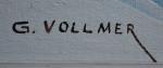 G. VOLLMER (XXème)
Paysage enneigé
Huile sur carton toilé signée en bas...