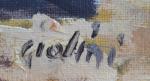 GIOLINI (XX-XXIème)
Taormina, 2009. 
Huile sur toile signée en bas à...