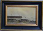 Paul SAIN (1853-1908)
Dieppe, la plage et la jetée
Huile sur toile...