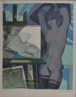 Camille HILAIRE (1916-2004)
Le modèle
Lithographie signée en bas à droite, justifiée...
