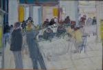 Jean FUSARO (né en 1925)
Restaurant à Palerme, 1995.
Huile sur toile...