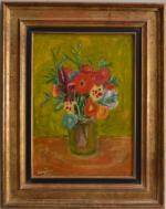 Henri HAYDEN (1883-1970)
Fleurs
Huile sur papier marouflé sur toile signée en...