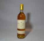 Une bouteille Château d'YQUEM, 1995, Lur-Saluces