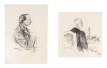 Maurice FEUILLET (Paris 1873 - 1968)
Portraits de témoins dont Auguste...