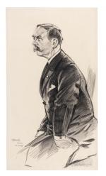 Maurice FEUILLET (Paris 1873 - 1968)
Monsieur Casimir-Périer écoutant la déposition...