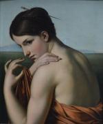 ECOLE FRANCAISE du XIXème
Jeune femme au chignon
Huile sur toile
55.5 x...