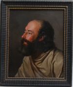 attribué à Jean Jacques FORTY (1743-1800)
Portrait de Saint Pierre
Huile sur...