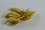 BROCHE or feuille poids 11 g