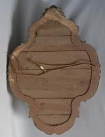 MIROIR à parecloses en bois doré
95 x 68 cm