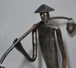 Jean Paul TALVAZ (né en 1966)
Porteur d'eau
Sculpture en fer
H.: 46...
