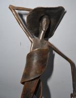Jean Paul TALVAZ (né en 1966)
La dame au chapeau
Sculpture en...