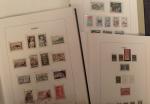 Collection de timbres de France dans 3 albums Davo. Collection...
