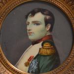 ECOLE FRANCAISE fin XIXe début XXe
Portrait de Napoléon 
Miniature à...