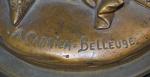 Albert Ernest CARRIER-BELLEUSE (1824-1887)
La liseuse
Bronze signé
H.: 60 cm